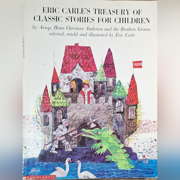 1994  Eric Carle Treasury of Classic Stories for Children - Paperback - Good - Picture 1 of 5